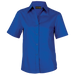 Ladies Brushed Cotton Twill Blouse Short Sleeve Royal / XL / Regular - Shirts-Corporate