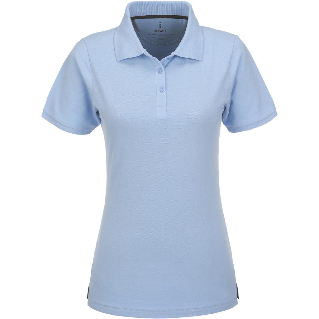 Ladies Calgary Golf Shirt - White