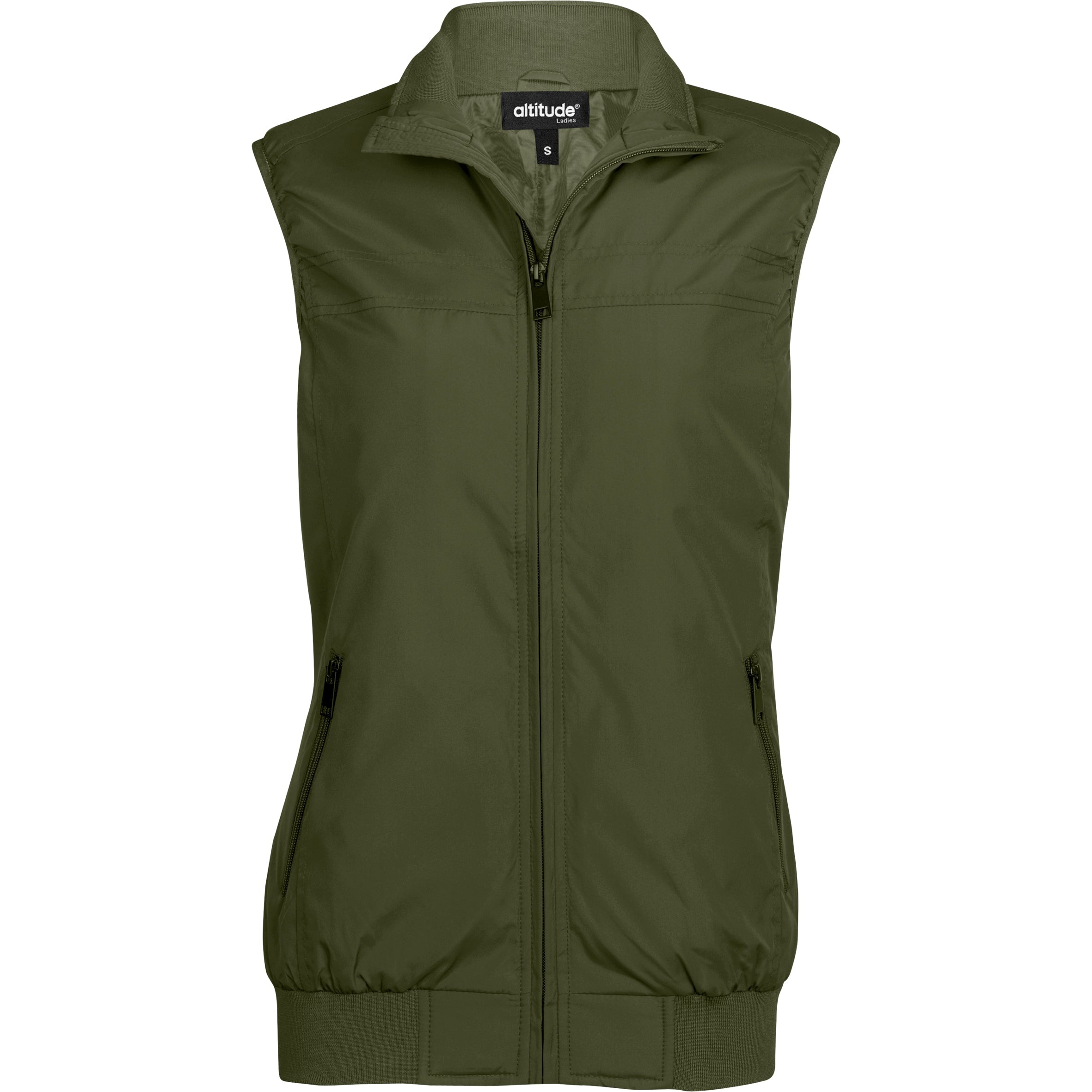 Ladies Colorado Bodywarmer - Military Green Only-