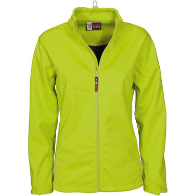 Ladies Cromwell Softshell Jacket - Lime S / LIME - Jackets,Softshell Jackets,Jackets