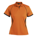 Ladies Derby Golfer Orange/Black / SML / Regular - Golf Shirts