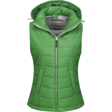 Ladies Evolution Bodywarmer - Green Only-2XL-Green-G