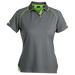 Ladies Felton Golfer Grey/Lime / XS / Regular - Golf Shirts