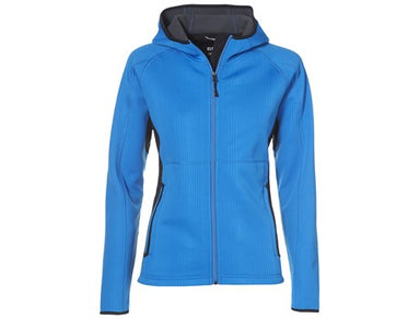 Ladies Ferno Bonded Knit Jacket - Blue Only-