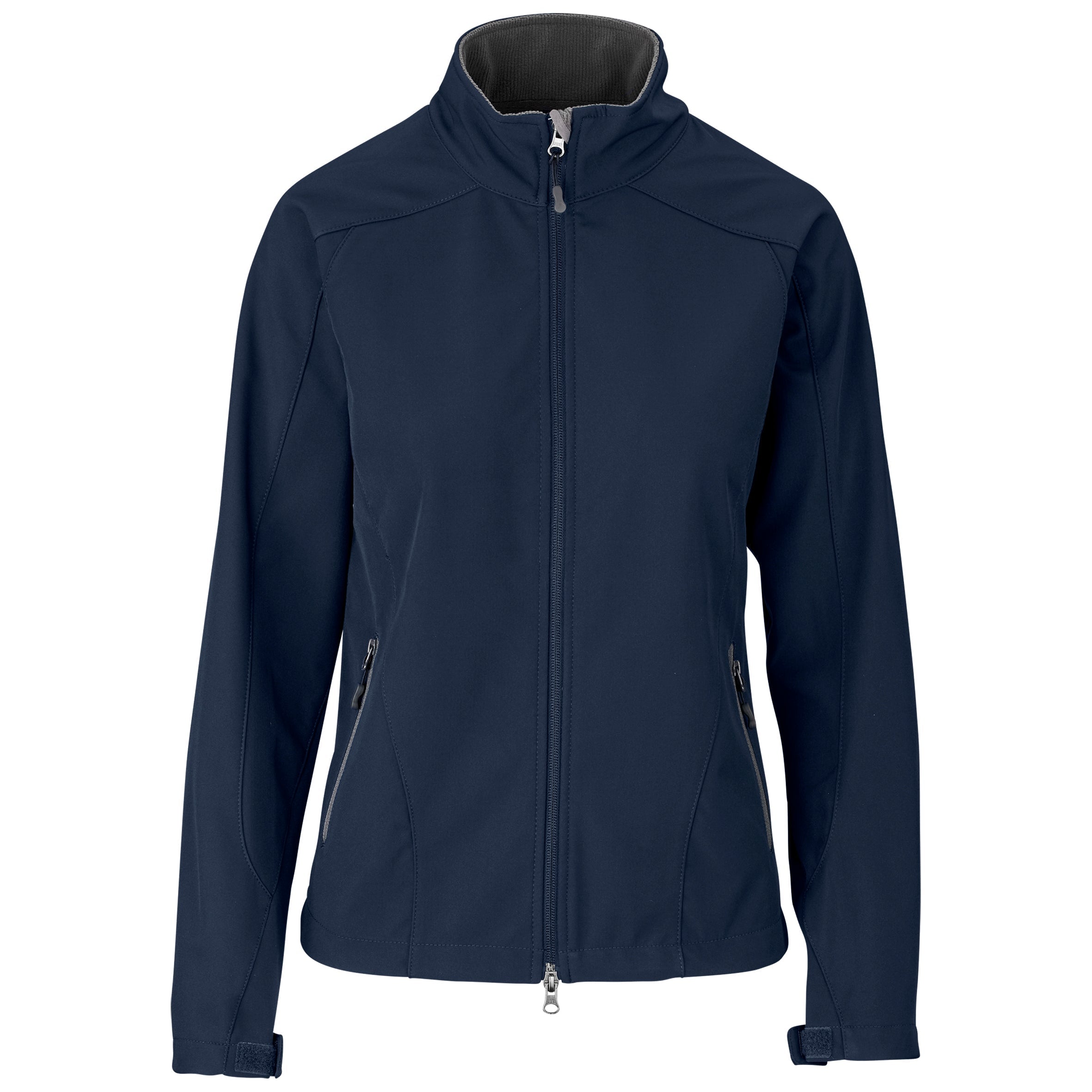 Ladies Geneva Softshell Jacket-L-Navy-N