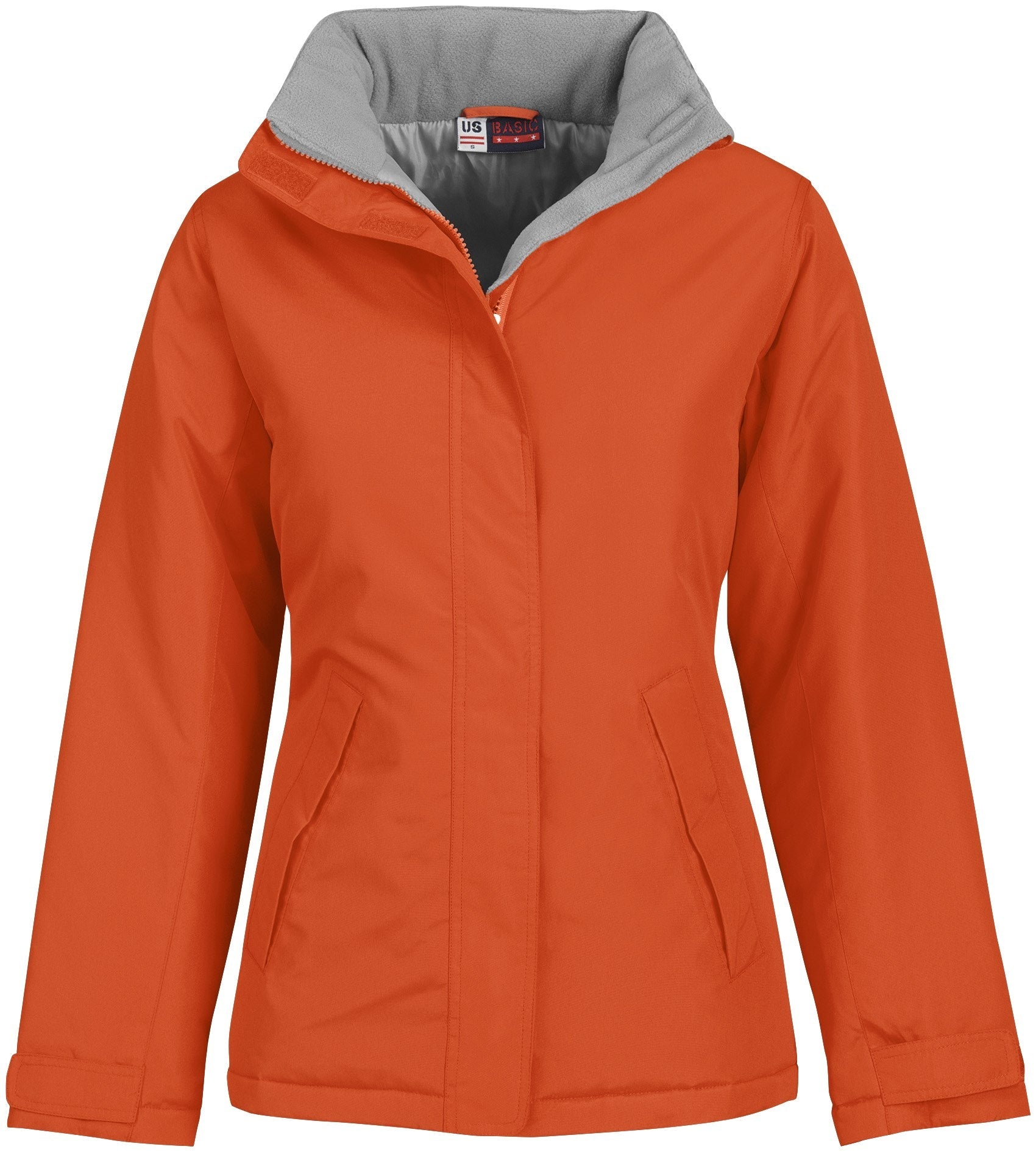 Ladies Hastings Parka - Red Only-L-Orange-O