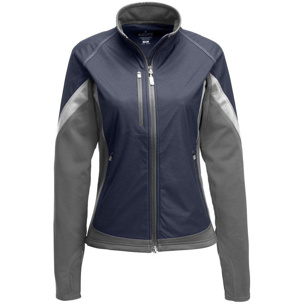 Ladies Jozani Hybrid Softshell Jacket - Navy L / N