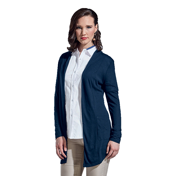 Ladies Long Jersey Jacket - Knitwear