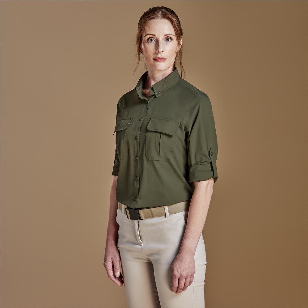 Ladies Long Sleeve Amatola Shirt - New Clothing 2025,Shirts,Utility Shirts
