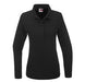 Ladies Long Sleeve Boston Golf Shirt - Black Only-