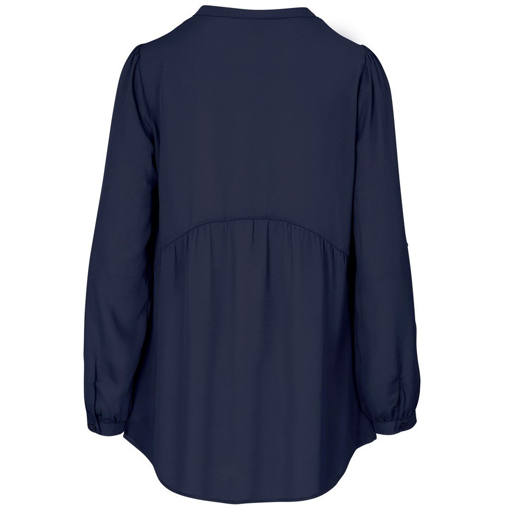 Ladies Long Sleeve Candice Blouse - Lounge Shirts