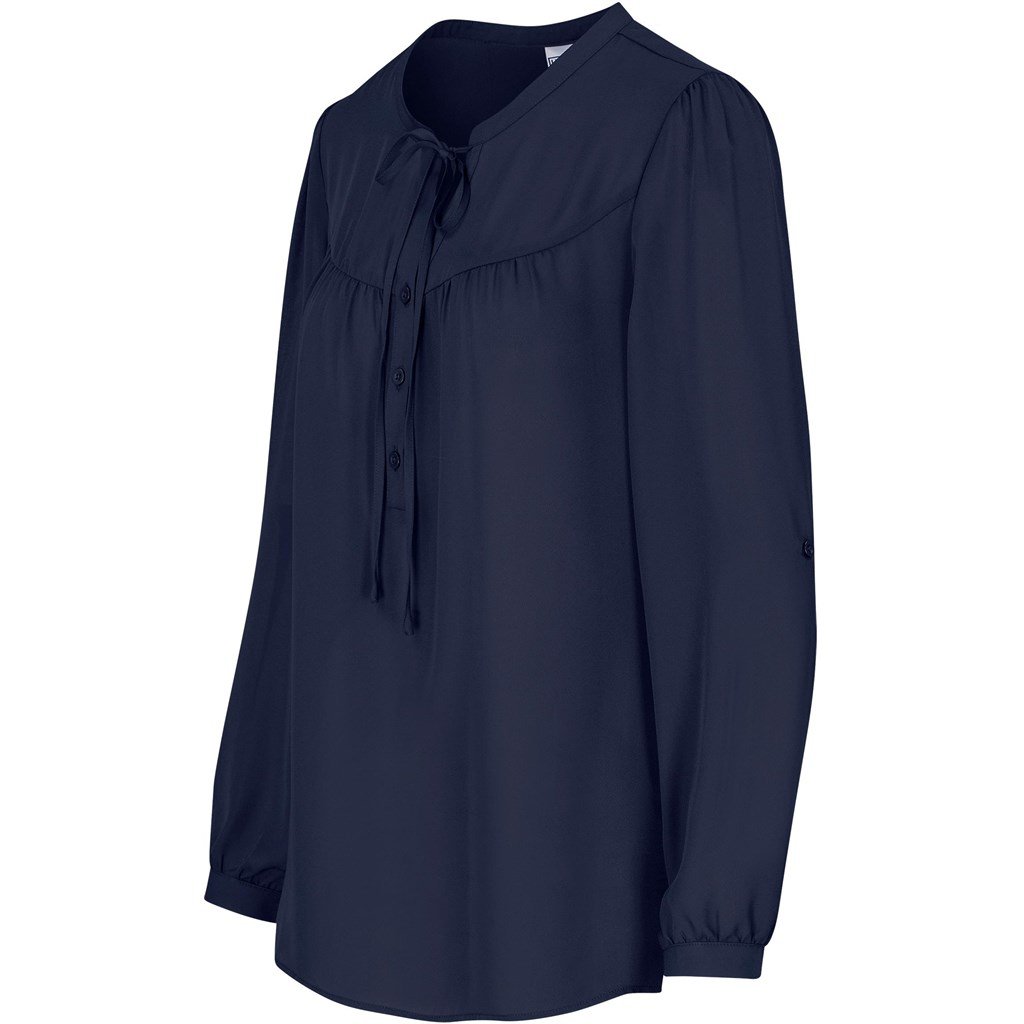 Ladies Long Sleeve Candice Blouse - Lounge Shirts