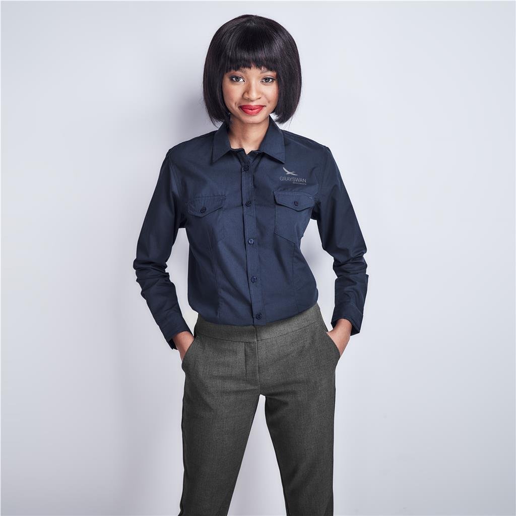Ladies Long Sleeve Kensington Shirt