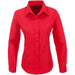Ladies Long Sleeve Preston Shirt - Blue L / Red / R