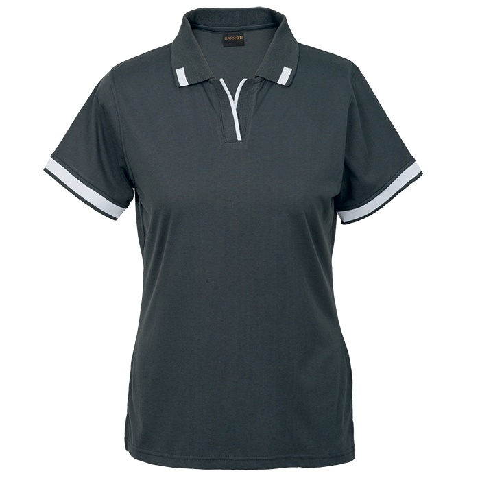 Ladies Matrix Golfer Charcoal/White / XS / Regular - Golf Shirts