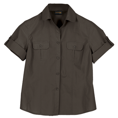 Ladies Outback Blouse  Khaki / SML / Regular - 