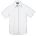 Ladies Oxford Blouse Short Sleeve White / SML / Regular - Shirts-Corporate