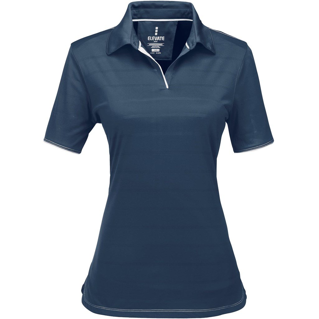Ladies Prescott Golf Shirt - Blue 2XL / BU