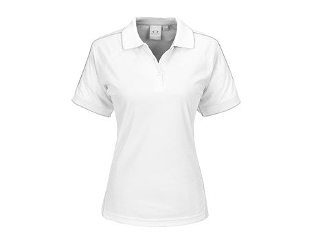 Ladies Resort Golf Shirt - White Only-