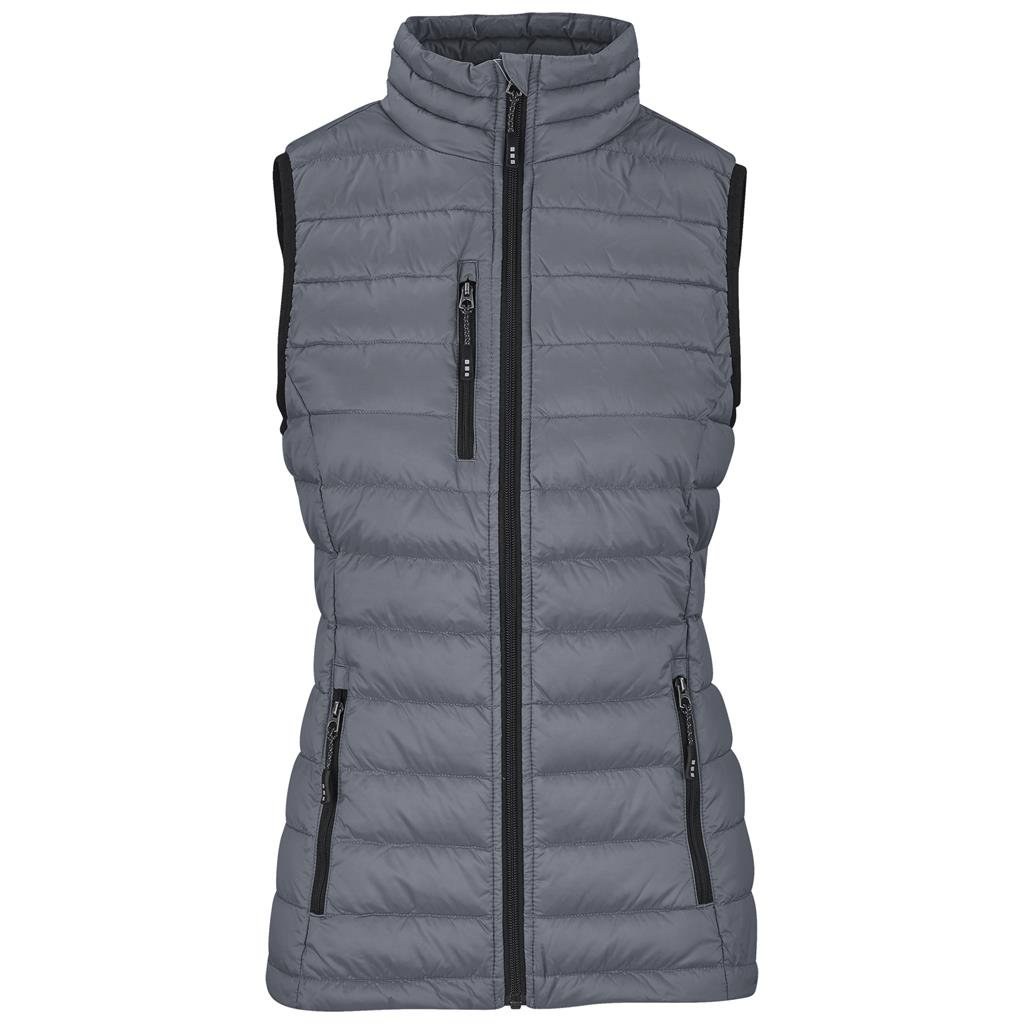 Ladies Scotia Bodywarmer - Grey - Coats & Jackets