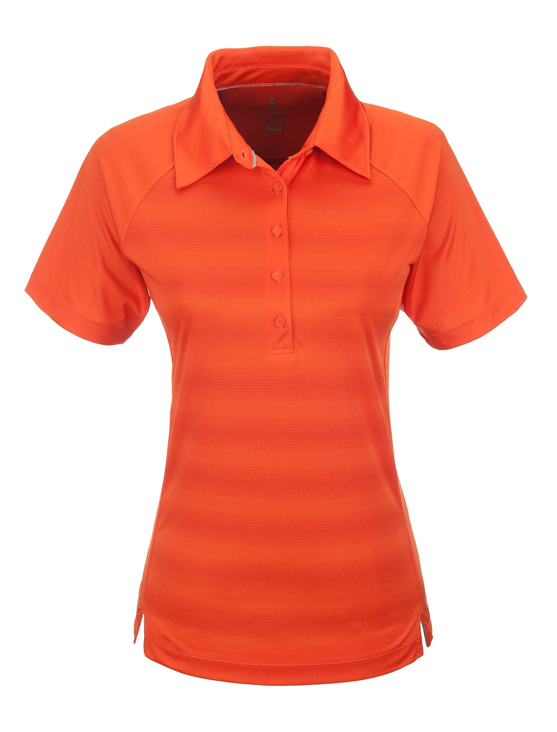 Ladies Shimmer Golf Shirt - Orange L / O
