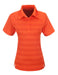 Ladies Shimmer Golf Shirt - Orange L / O