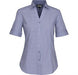 Ladies Short Sleeve Northampton Shirt-L-Royal Blue-RB