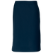 Ladies Statement Skirt-Knee-Length Skirts-Navy-28