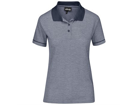 Ladies Verge Golf Shirt - Blue