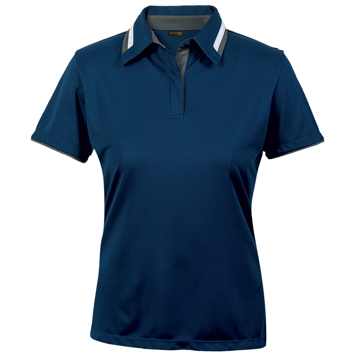 Ladies Vital Golf Shirt Navy/Grey/White / XS / Regular - Shirts