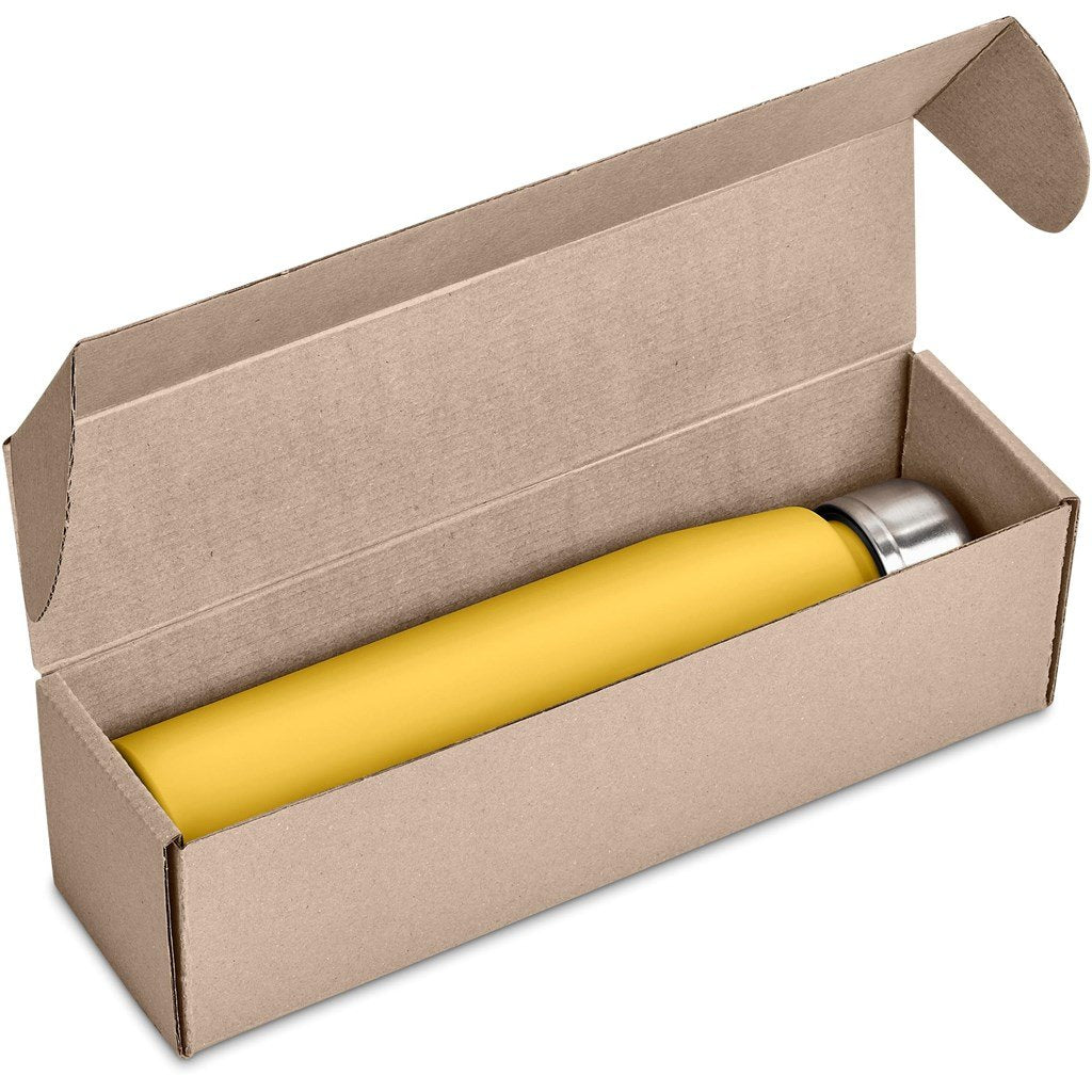 Lamda Lite Bottle in Bianca Custom Gift Box - Bottles Flasks And Tall Tumblers In Boxes,Custom Packaging