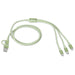 Lancashire Fast Charge Multi-Cable SAGE - Chargers and Adaptors,Phone Accessories,Tech Accessories