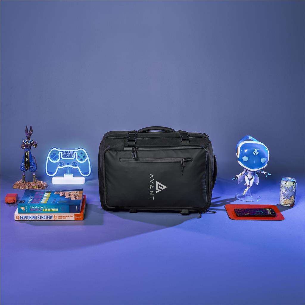 Lancaster Hybrid Laptop Backpack BLACK - Backpacks,Laptop Bags,Bags,Travel Essentials,Bags