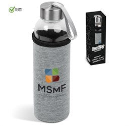 Kooshty Larney Water Bottle - 500ml-Water Bottles-Grey-GY