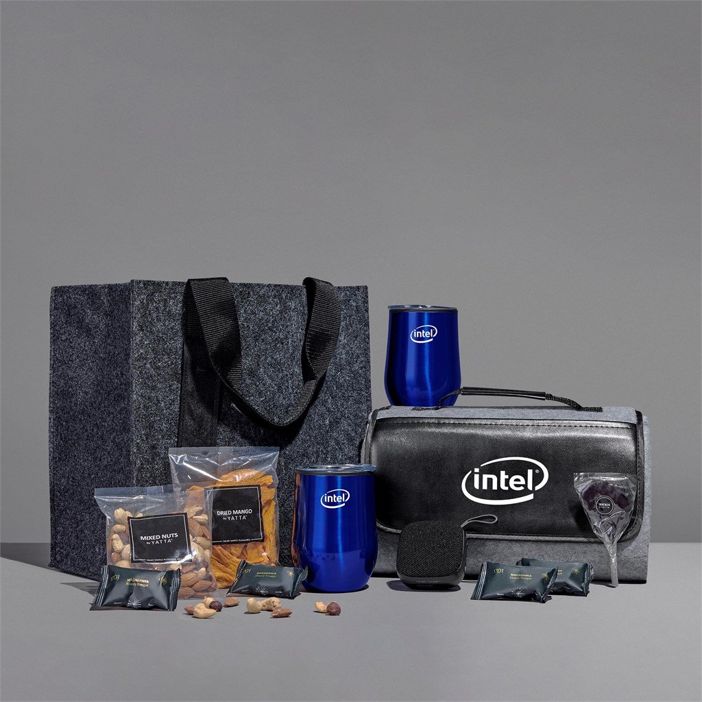 Lavishly Laden Hamper BLUE - Unisex Hampers,Outdoor Hampers,Tech Hampers