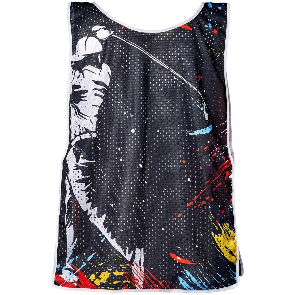 Custom League Caddy Bib SOLID WHITE - Sports and Fitness,Custom Fitness