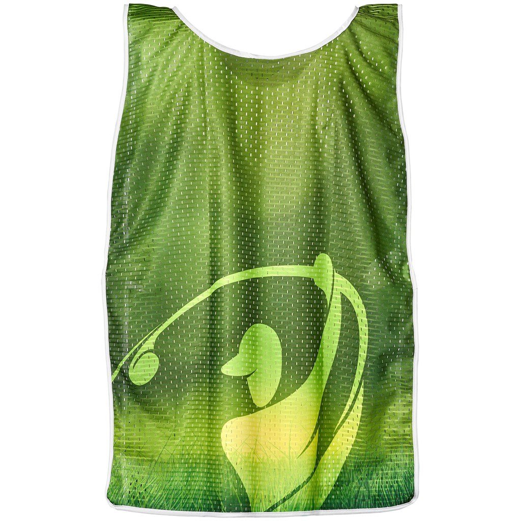Custom League Caddy Bib SOLID WHITE - Sports and Fitness,Custom Fitness