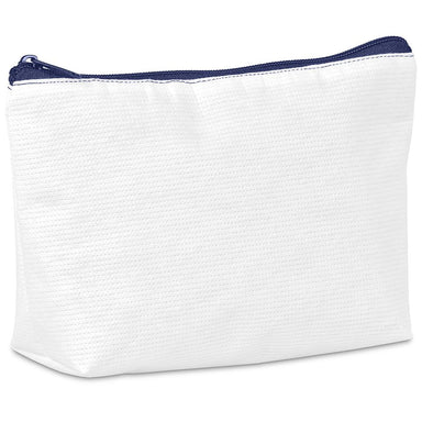 Custom Leanne Recycled PET Stitch-Bond Midi Toiletry Bag NAVY - and Cosmetic Bags,Custom Bags