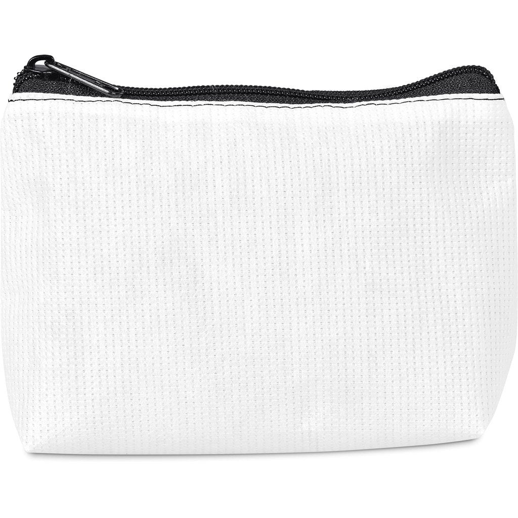 Custom Leanne Recycled PET Stitch-Bond Mini Toiletry Bag - and Cosmetic Bags,Custom Bags