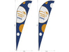 Legend 4m Sublimated Sharkfin Flying Banner Skin (Set Of 2)-Banners