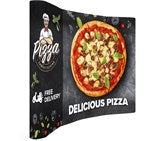 Legend Curved Banner Wall With Wings 2.85mx2.25m-Banners