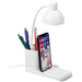 Lexicon Desk Lamp Pen Caddy & Phone Stand Solid White / SW - Mobile Stands
