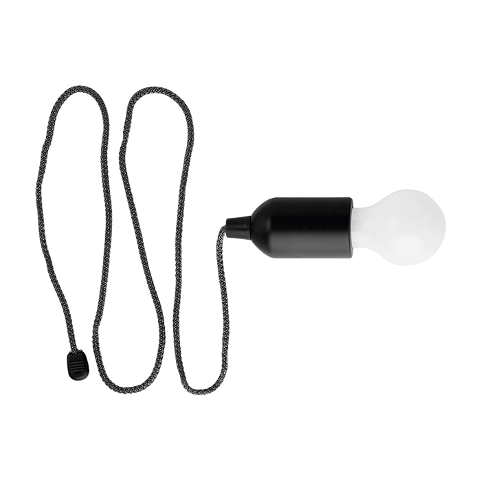 Light Bulb Shaped LED Black / STD / Last Buy - Novelties