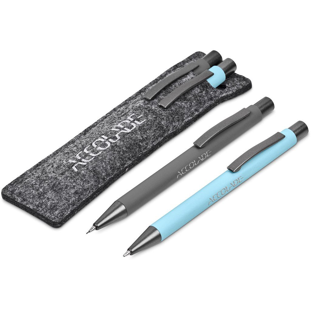 Lindsey Ball Pen & Pencil Set LIGHT TURQUOISE - and Sets,Fashion Colour Ideas,Writing Instruments