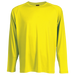 Long Sleeve Polyester T-Shirt Safety Yellow / SML / Regular - T-Shirts