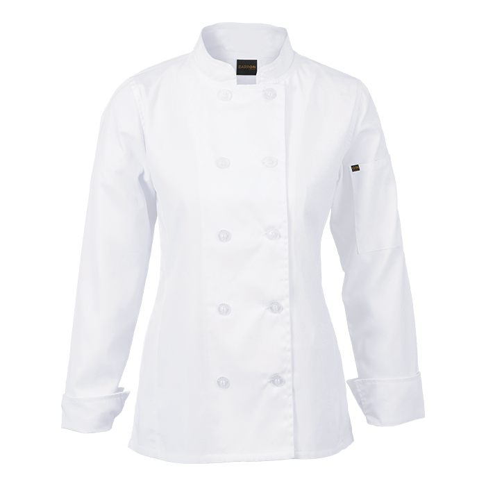 Long Sleeve Savour Chef Jacket Ladies White / XS / Regular - Chef’s Jackets