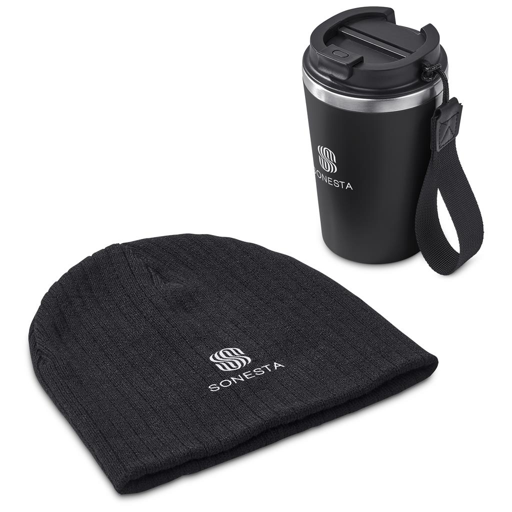 Luca Winter Gift Set BLACK - Sets,Headwear Sets,Winter Sets