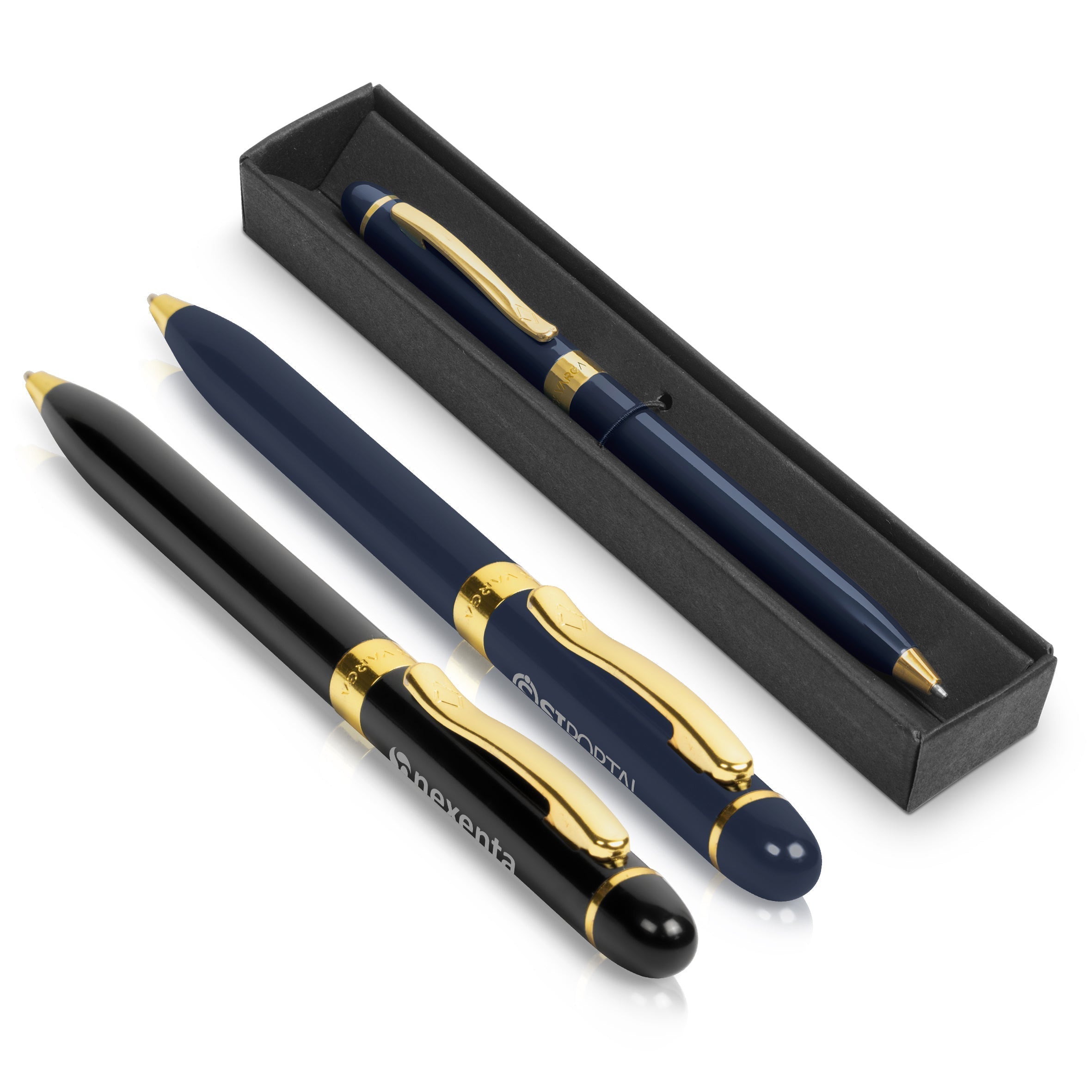 Alex Varga Lyra Ball Pen-Pens-Black-BL