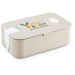 Machi Wheat Straw Lunch Box Solid White / SW