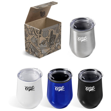 Madison Cup in Bianca Custom Gift Box-Silver-S